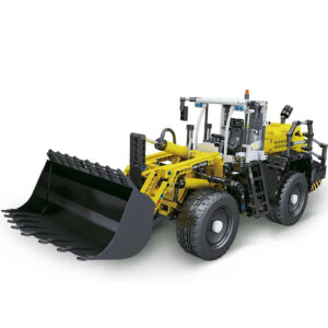 Mould King 17026 Bulldozer Pneumatik Fernbedienung Radlader Technik Bausteine