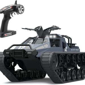 RT High Speed Tank Panzer 2.4G 1/12 4WD RTR Crawler RC Offroad Land Army Drift