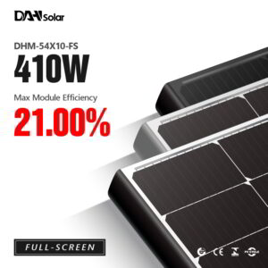 DAH DHM-54X10/FS(BW) 410W Mono Solarmodul Solarpanel Solarzelle