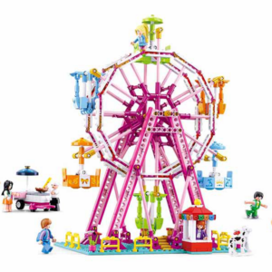 Sluban Riesenrad M38-B0723 - 789 Bausteine, 8 Minifiguren, ab 6 Jahren