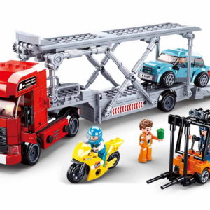 Sluban Autotransporter M38-B0880 - 542 Bausteine, 4 Minifiguren, ab 6 Jahren