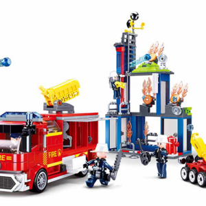 Sluban Feuerwehr-Trainingszentrum M38-B0967 - 585 Bausteine, 3 Minifiguren, ab 6 Jahren