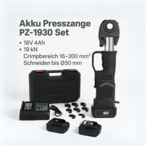 PZ-1930 Akku-Presszange zum Crimpen, Schneiden Pressen von Rohrfittingen