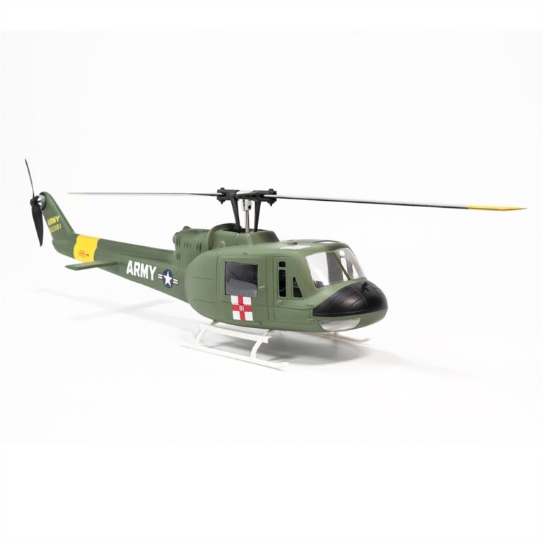 FlyWing UH-1 V4 Huey RC Hubschrauber 470 mit 6CH 3D GPS BLDC und H1 ...