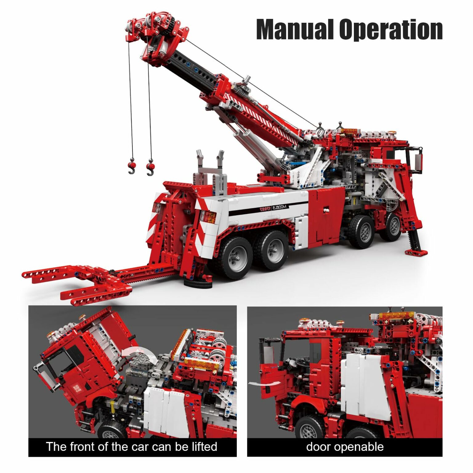Mould King 17027 – RC Feuerwehrkran Fire Fighting Truck – Roehl Trading