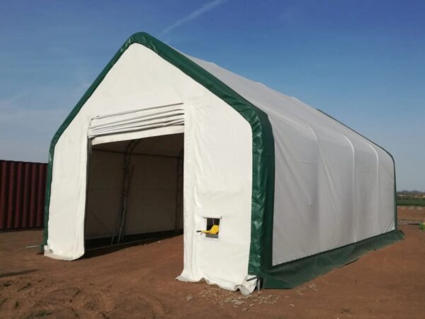 RUKTOOLS ULZ Industriezelt Lagerzelt ab 650g/m² PVC Halle stahlverzinkt 9,15-21,35m x 12,2 - 45,7m